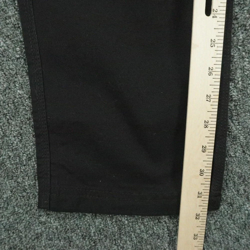 Duluth Pants Mens 32x32 Black DuluthFlex Fire Hose Slim Fit 5 Pocket Trouser